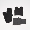 Pacote feminino de fluxo sem costura
