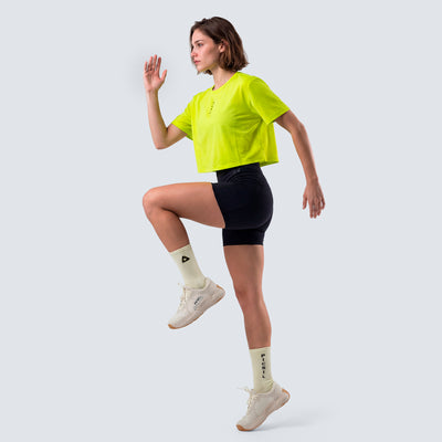 Camiseta Crop Performance Mulher SS26 