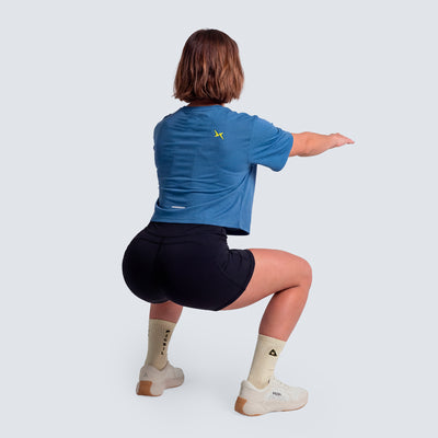 Camiseta Crop Performance Mulher SS26 