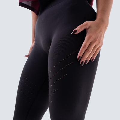Leggings sem costura de desempenho feminino AW25 