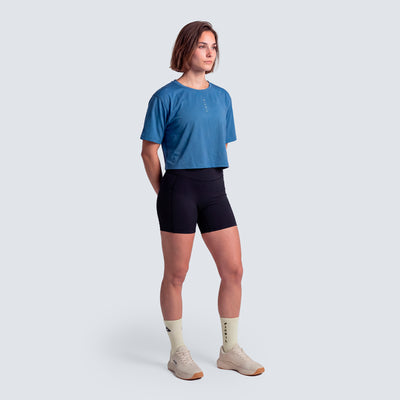 Camiseta Crop Performance Mulher SS26 