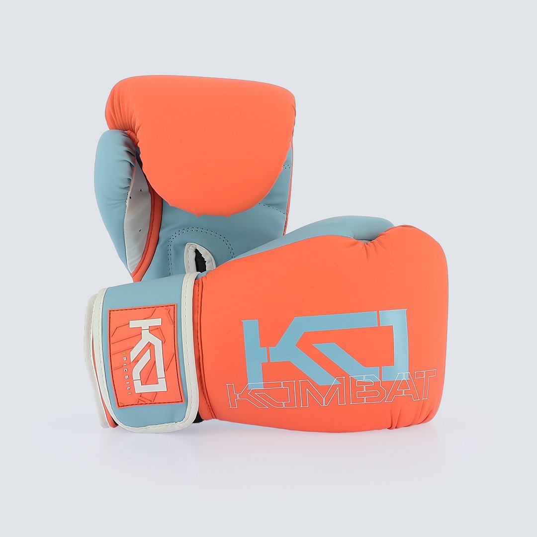 Luvas de boxe Kyros Grom KOMBAT para iniciação e crianças 