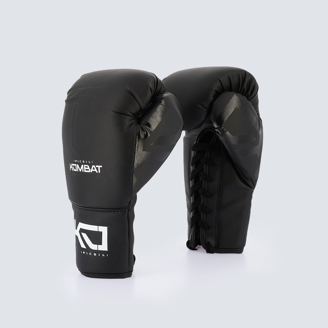 Luvas de boxe Kronos Pro Lace Up KOMBAT 