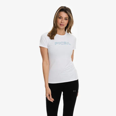 Pacote 4 t -shirts esporte para mulheres mangá curto