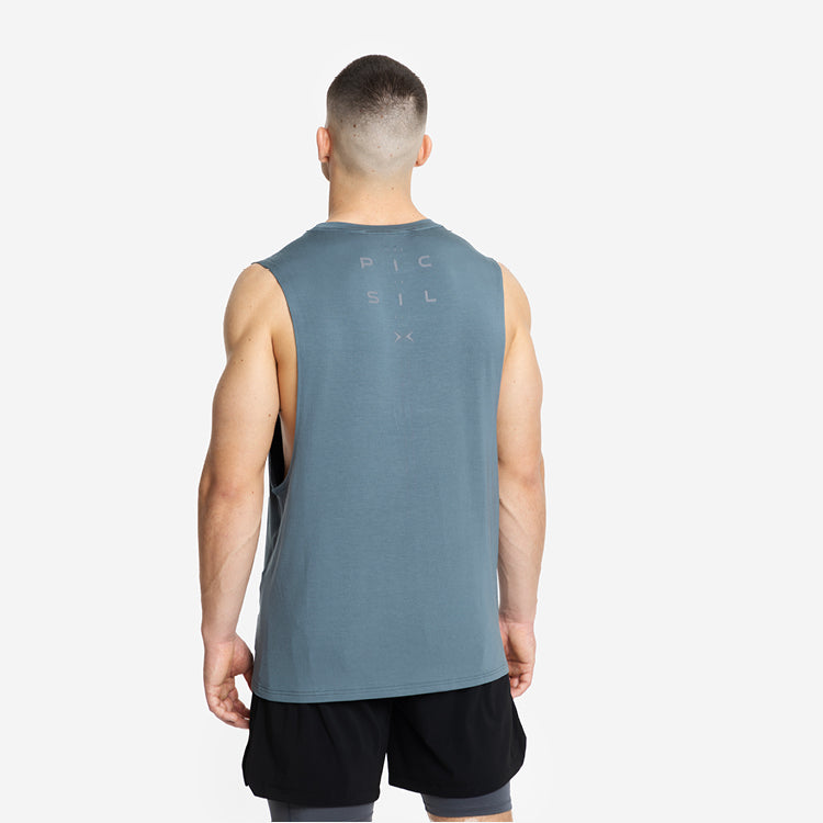 Camisa esportiva masculina sem manga Tank Core 0.2
